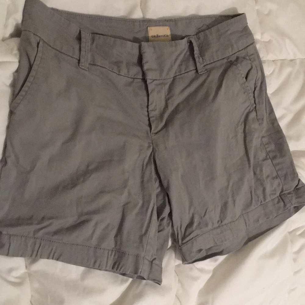 G.H.Bass & Co. khaki shorts.